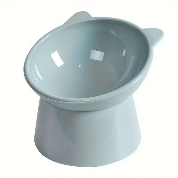 Elevated Tilted Cat Food Water Bowl - Picture 6 of 6